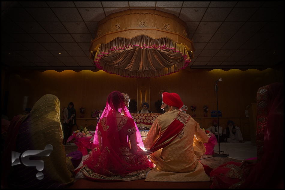 Wedding, Indian, Bride, Groom, Sikh, Waheguru, Pink, Re, Goodmayes